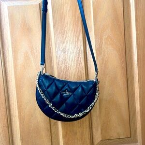 Trendy Kate Spade Quilted Crescent Bag🔥